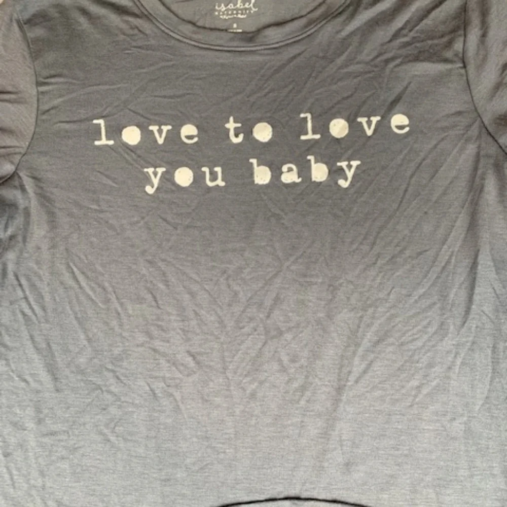NWT Isabel Maternity Short Sleeve Tee - Picture 2 of 4